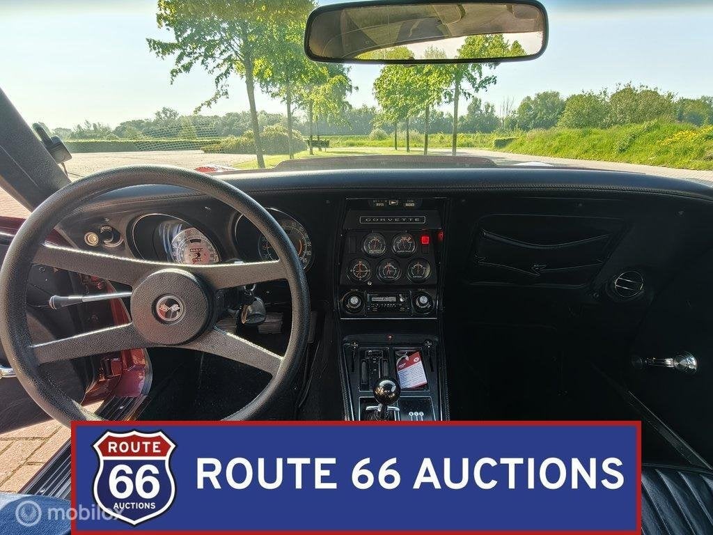 Chevrolet Corvette | 1976 | Route 66 Auctions, Auto's, Oldtimers, Overige carrosserieën, Chevrolet, Zwart, Bedrijf