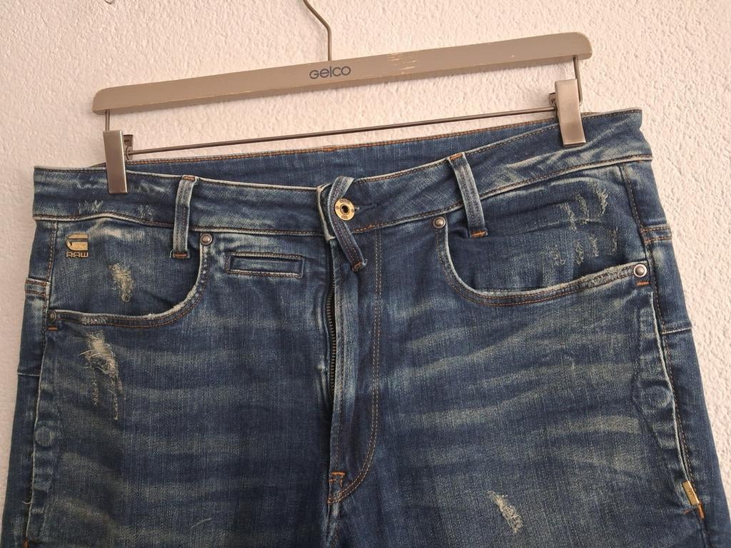 G-Star Raw Jeans W33 L36 - Zo goed als nieuw, G-Star Raw, Blauw, Ophalen of Verzenden, Zo goed als nieuw