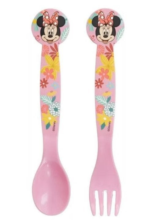 Minnie Mouse Bestek / Disney besteksetje - Vork en Lepel, Nieuw, Ophalen of Verzenden, Nvt, Nvt