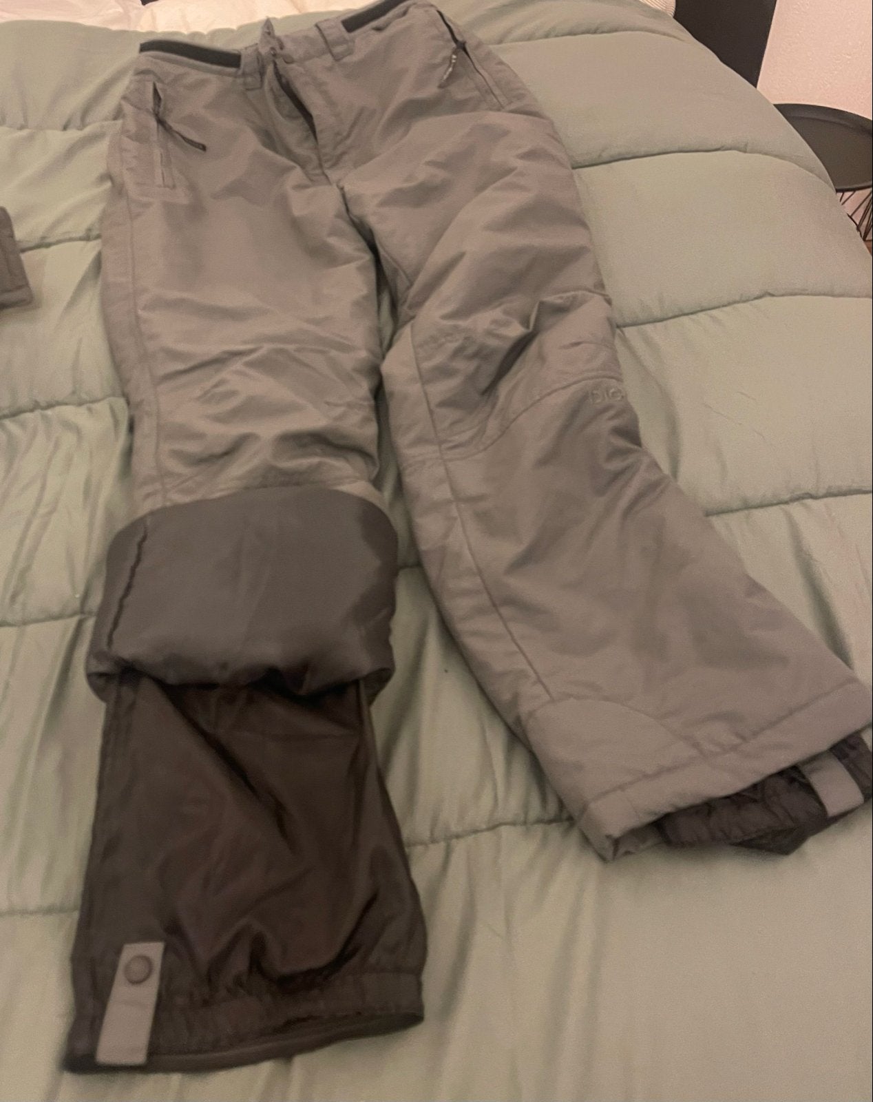 Waterdichte skibroek maat L, Ophalen of Verzenden, Zo goed als nieuw, Broek