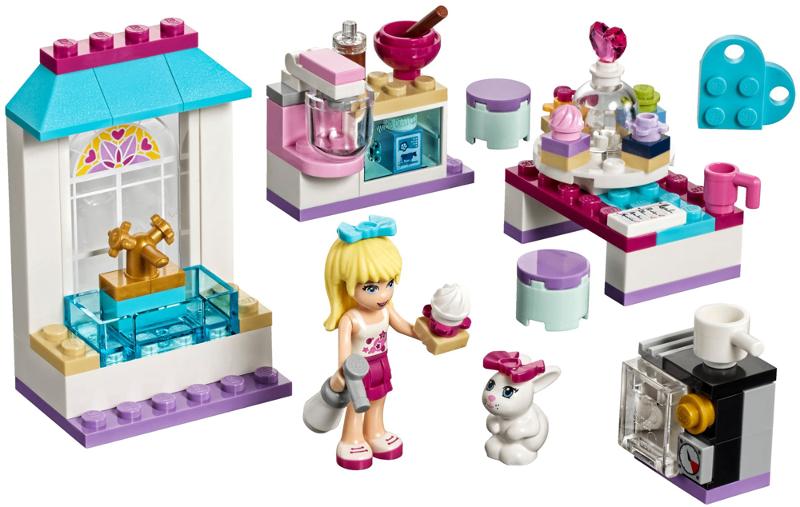 Lego Friends 41308 Stephanie's Friendship Cakes, Ophalen of Verzenden, Zo goed als nieuw, Complete set, Lego