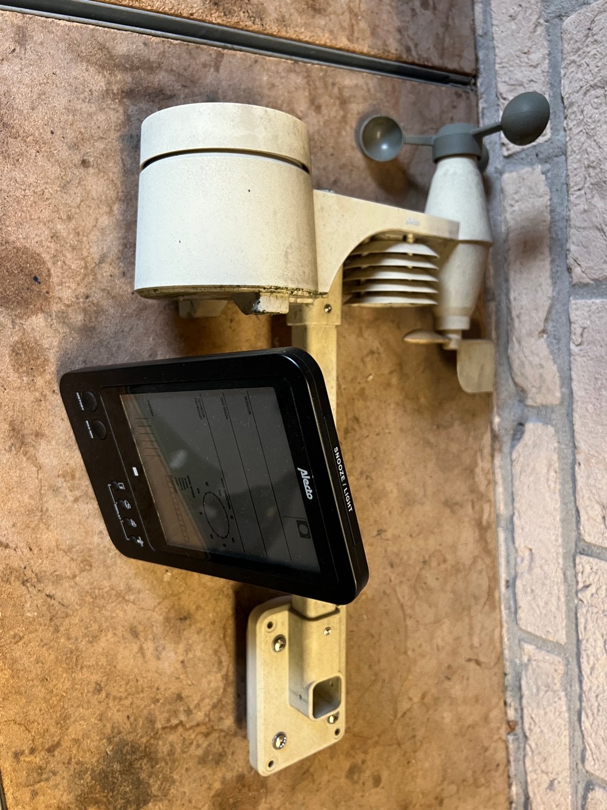Weerstation Alecto WS-4700, Ophalen of Verzenden, Gebruikt, Weerstation