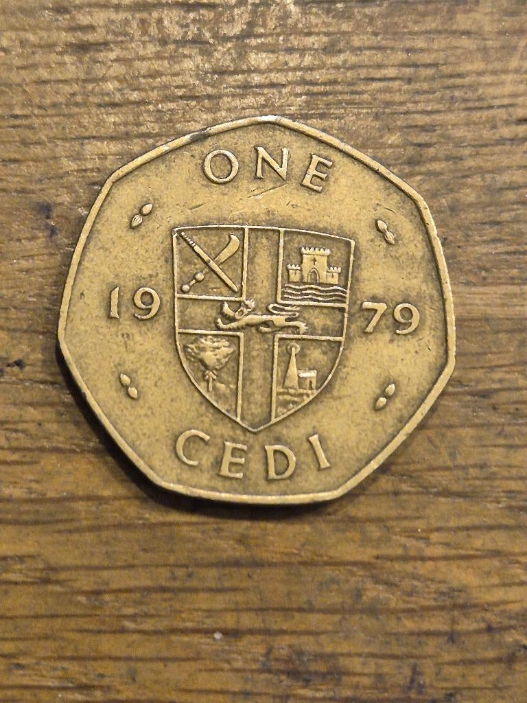 Ghana - 1 Cedi 1979, Verzenden, Overige landen, Losse munt