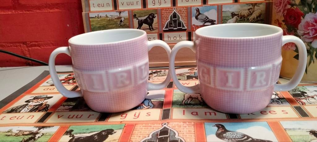 Douwe Egberts kinder bekers Royal raja, Overige materialen, Gebruikt, Ophalen of Verzenden, Overige stijlen