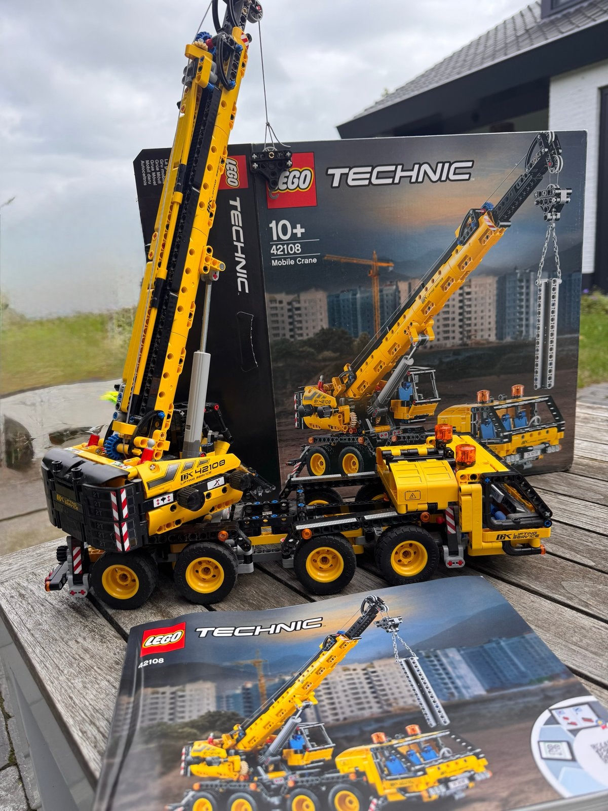 LEGO Technic 42108 Mobiele Kraan - Zo goed als nieuw, Ophalen of Verzenden, Zo goed als nieuw, Overige merken