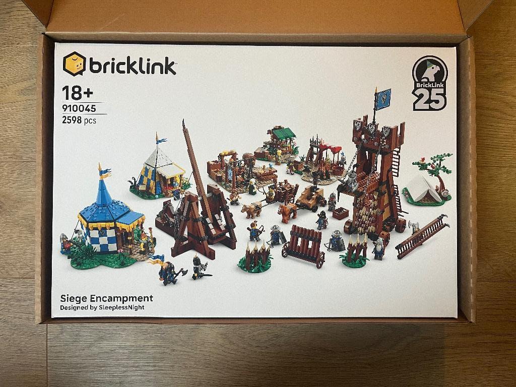 Lego Bricklink Siege Encampment 910045 - NIEUW, Kinderen en Baby's, Speelgoed | Duplo en Lego, Nieuw, Lego, Complete set, Compleet