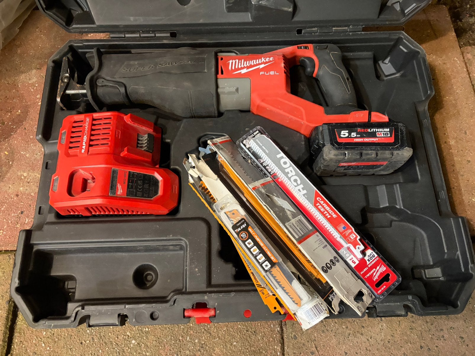 Milwaukee M18 FSX-0C reciprozaag, Ophalen of Verzenden, Zo goed als nieuw