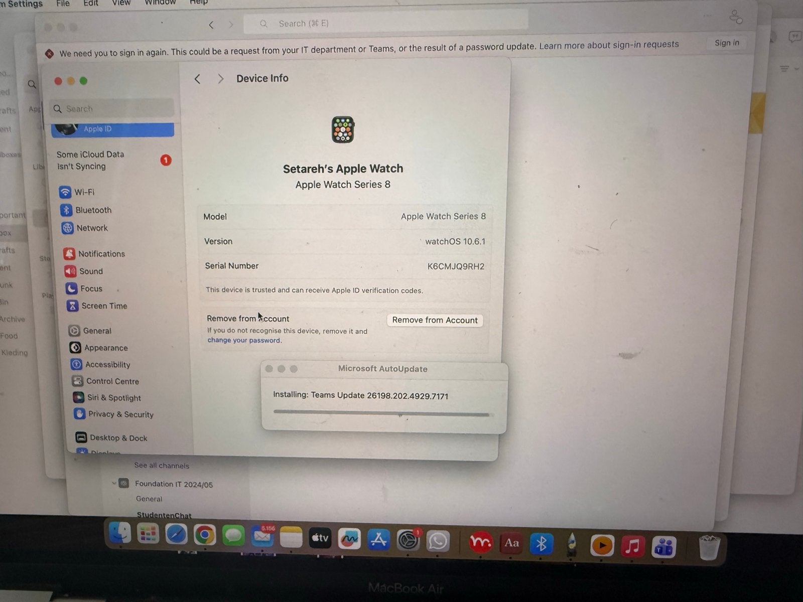 Apple MacBook Air M1 2020 13” – 16GB RAM – Space Gray, Gebruikt, Qwerty, 13 inch, Ophalen of Verzenden