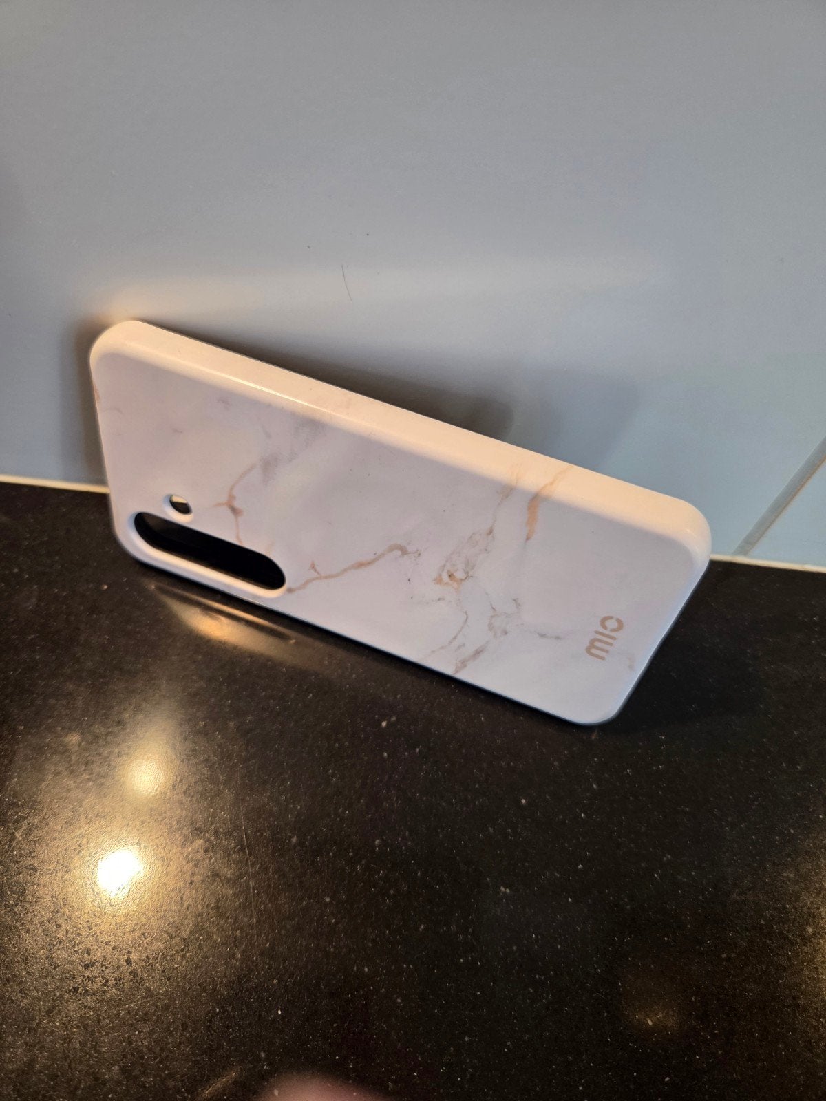 Mio marmeren hoesje voor Samsung S21, Ophalen of Verzenden, Zo goed als nieuw, Overige modellen, Hoesje of Tasje