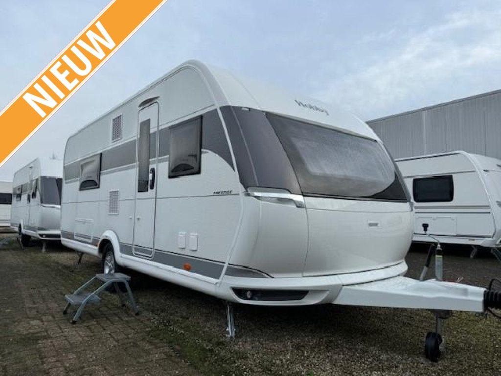 Hobby 560 WFU Prestige, Caravans en Kamperen, Rondzit, Hobby, Schokbreker, Bedrijf