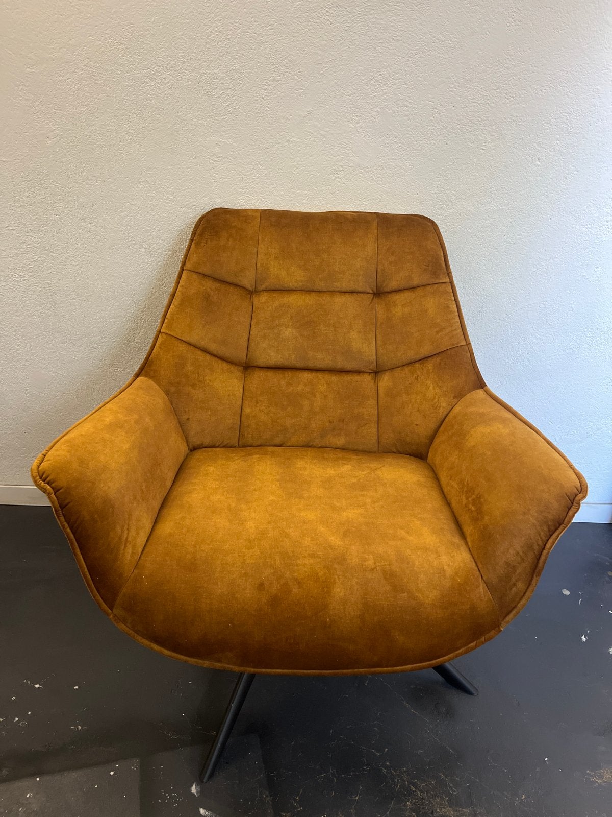 Fauteuil stoel, Ophalen, Zo goed als nieuw, Stof, 75 tot 100 cm