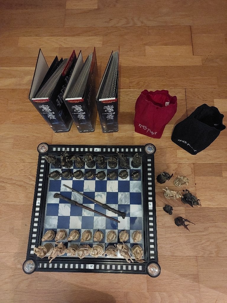 Harry Potter schaakspel inclusief complete cursus, Verzamelen, Ophalen of Verzenden, Gebruikt, Spel