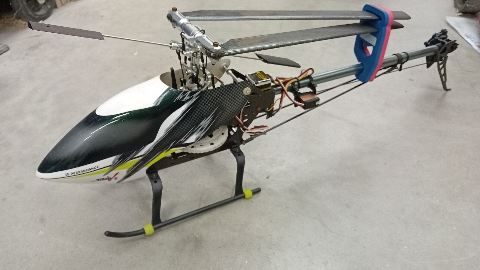 RC Helikopter - 3D Performance met Align GP780 Gyro, Ophalen, Gebruikt, Elektro, Helikopter