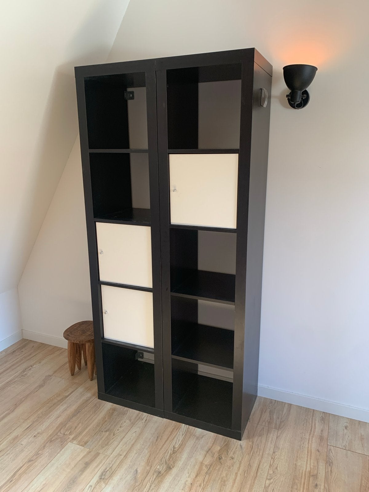 Zwarte kast, Huis en Inrichting, Ophalen, Gebruikt, 200 cm of meer, 50 tot 100 cm