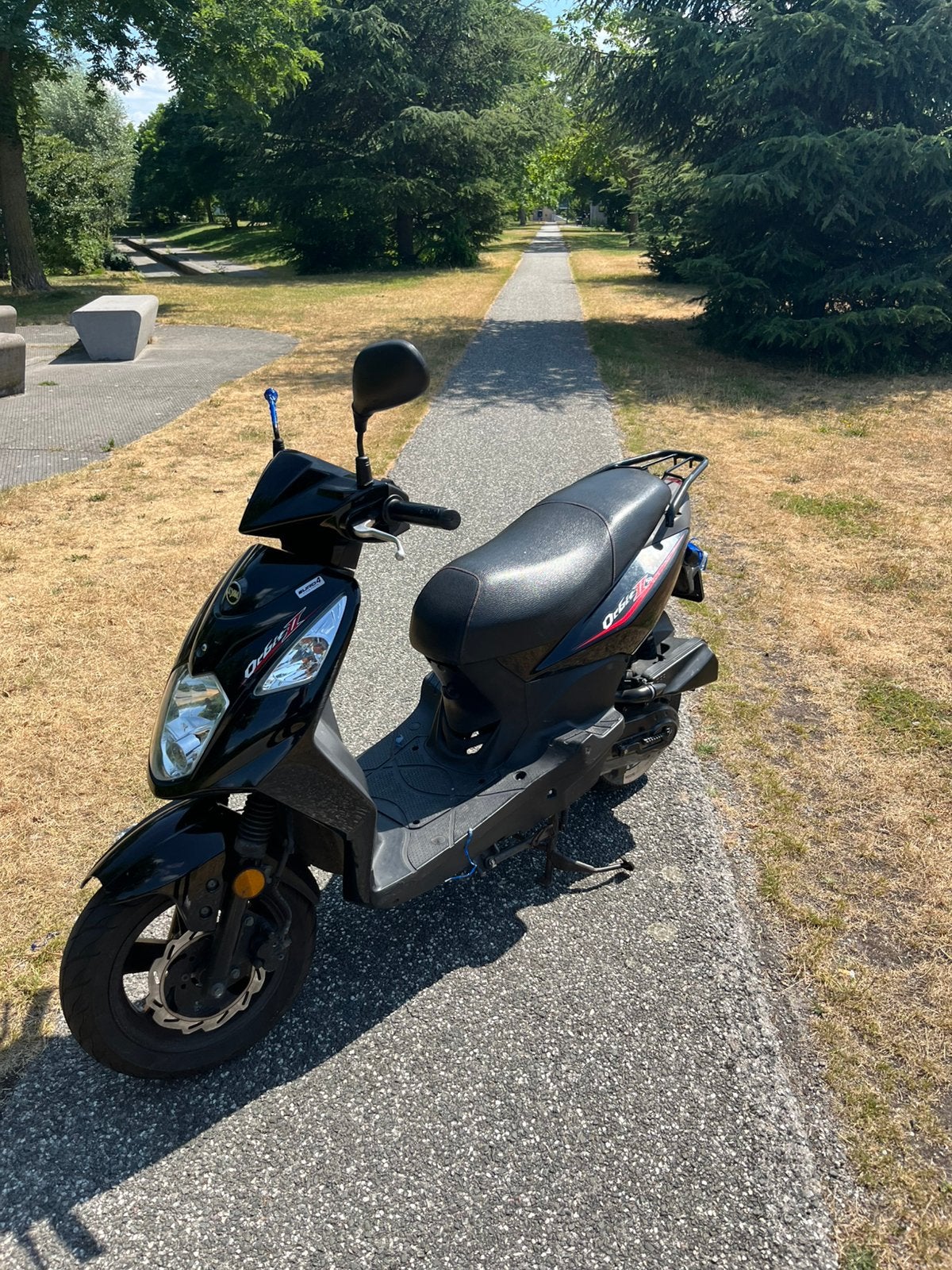 Sym orbit 2 (met LS2 systeemhelm, Ophalen of Verzenden, Zo goed als nieuw, Benzine, Orbit
