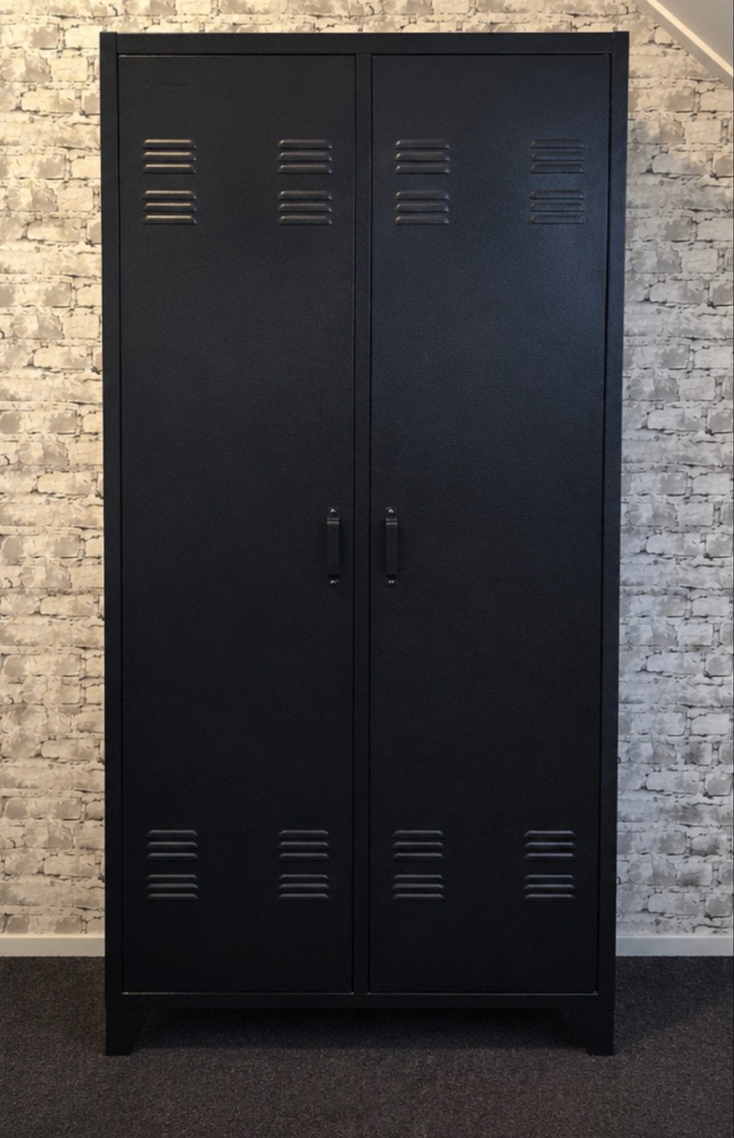 Kledingkast Lockerkast Mick Leenbakker - Zo goed als nieuw, Ophalen, 50 tot 100 cm, Zo goed als nieuw, Metaal