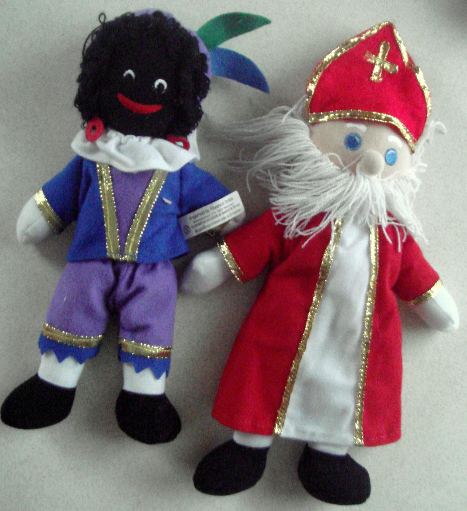 sint en piet popjes samen € 2,50, Diversen, Ophalen of Verzenden, Gebruikt