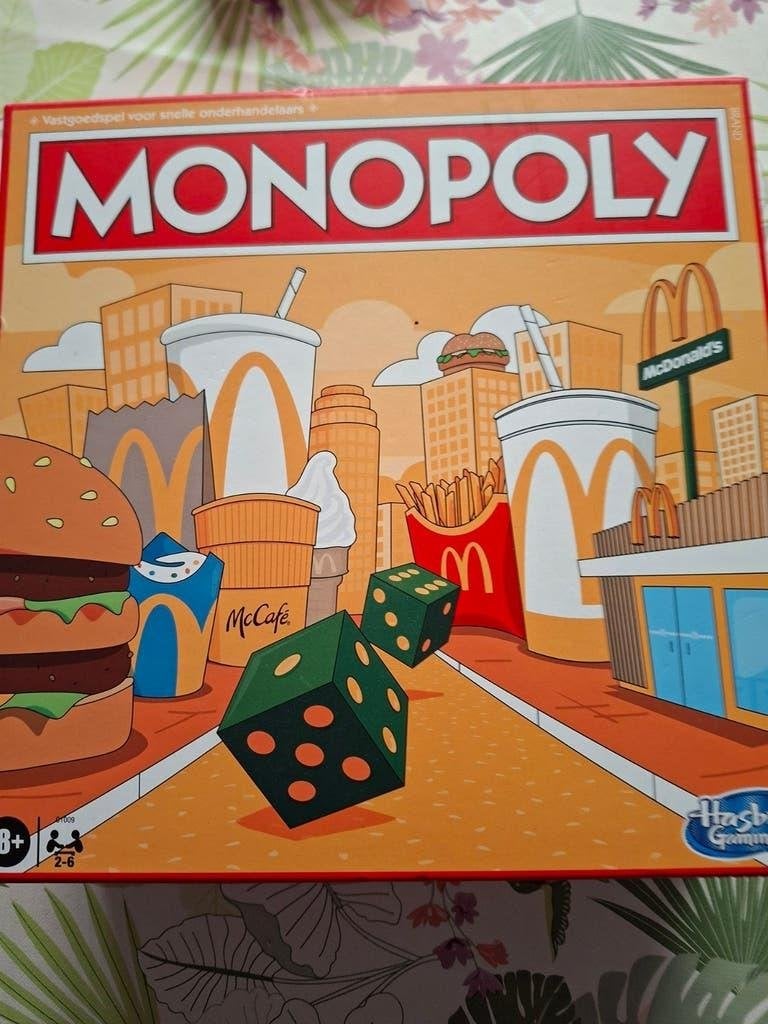 Nieuw Monopoly Mcdonalds inhoud in sealing, Ophalen of Verzenden, Nieuw