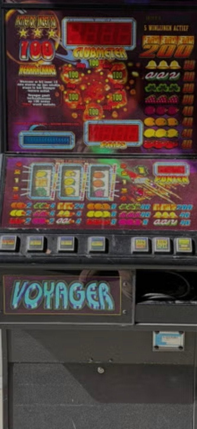 Voyager Gokkast - Nagekeken en 100% Werkend, Verzamelen, Automaten | Gokkasten en Fruitautomaten, Ophalen of Verzenden