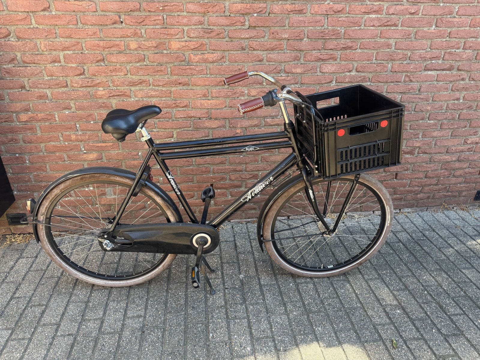 Heren transportfiets 28 inch, 3 versnellingen, terugtraprem