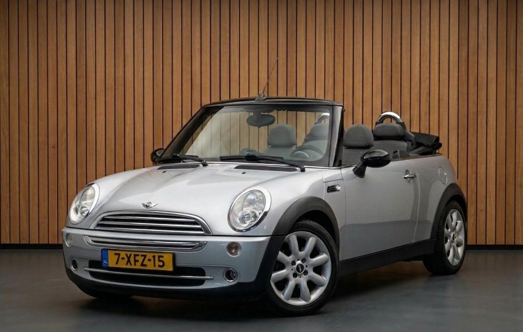 MINI Cabrio 1.6 One Pepper | ❄️Airco | ✨Leuke auto!, Auto's, Mini, Gebruikt, 4 cilinders, Cabriolet, 4 stoelen