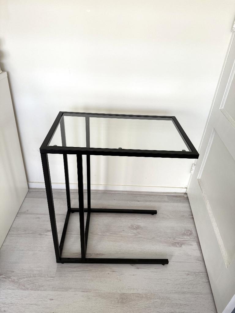 Ikea VITTSJO Laptophouder/Bijzettafeltje, Ophalen, Gebruikt, 55 tot 75 cm, 60 cm of meer