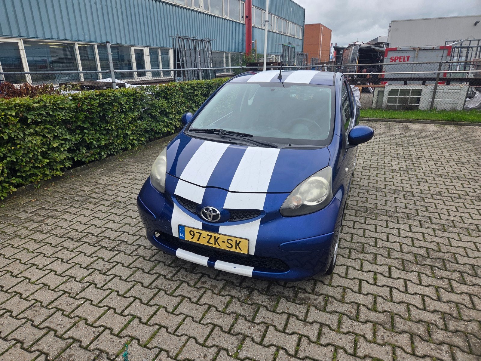 Toyota Aygo 1.0 12V Vvt-i 3DRS MMT 2008 Blauw, Voorwielaandrijving, 68 pk, Origineel Nederlands, Handgeschakeld