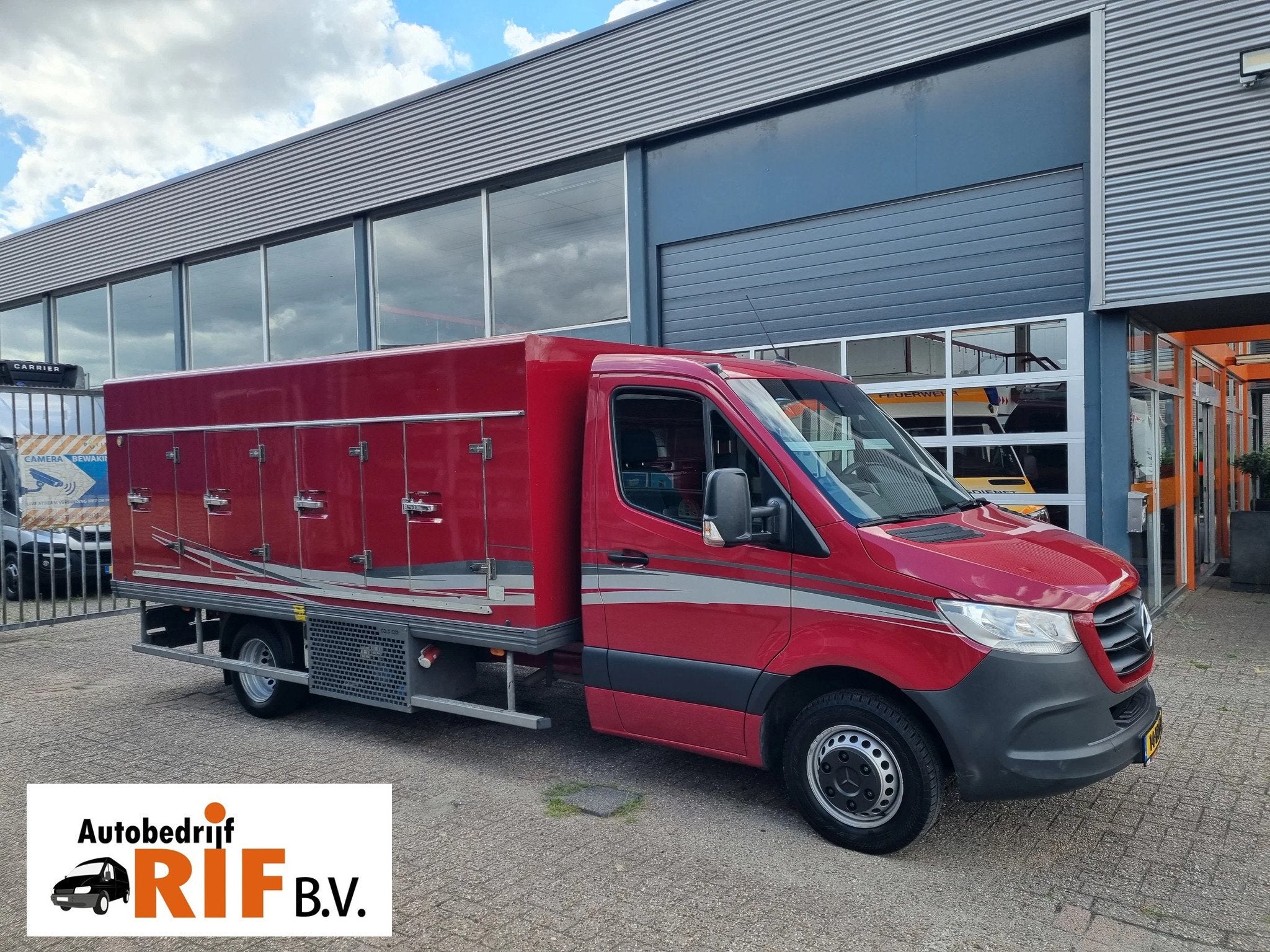 Mercedes-Benz Sprinter 516 CDI/ Eiswagen/ Coldcar/ 4+4/ Airc, Auto's, Automaat, Achterwielaandrijving, Gebruikt, Euro 6