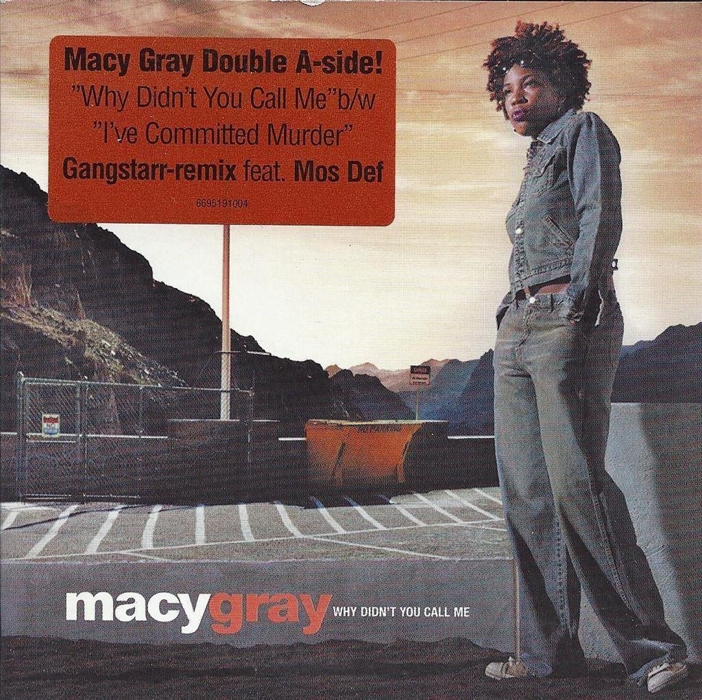 cd-single van Macy Gray - Why didn\'t you call me, Verzenden, Zo goed als nieuw, Pop