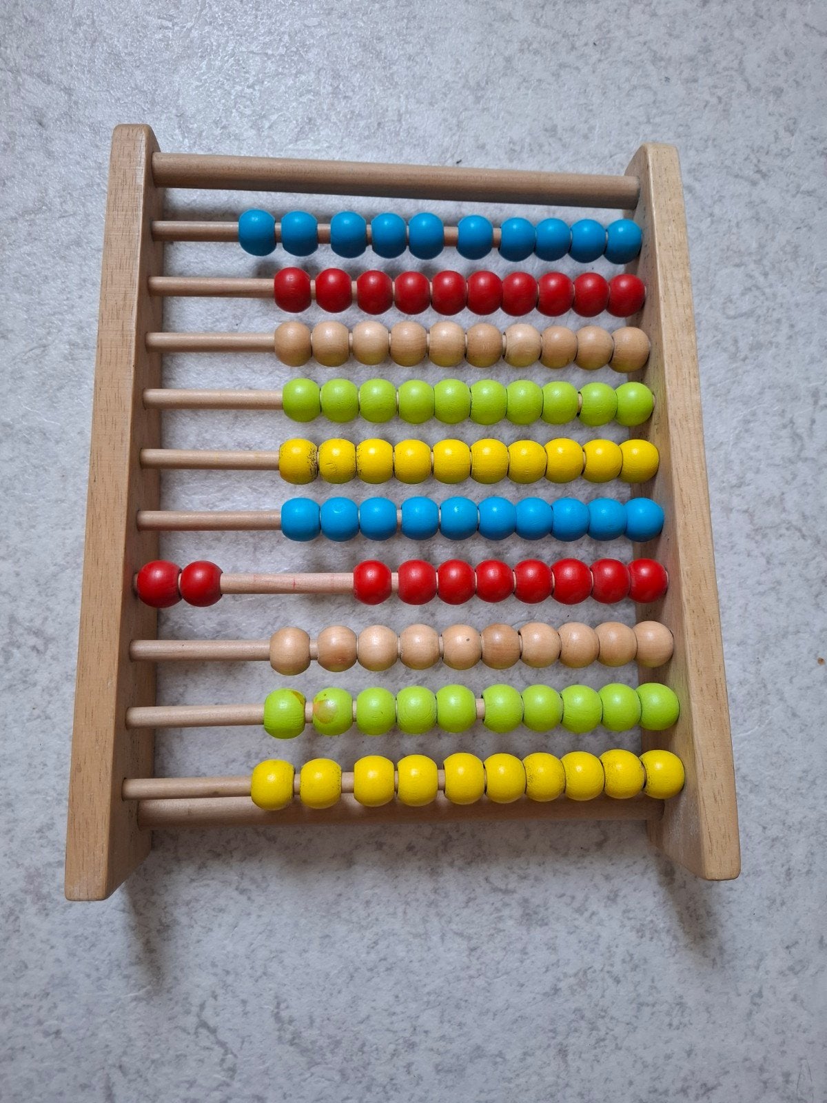 Houten telraam voor kinderen - Educatief speelgoed, Ophalen of Verzenden, Gebruikt, Rekenen