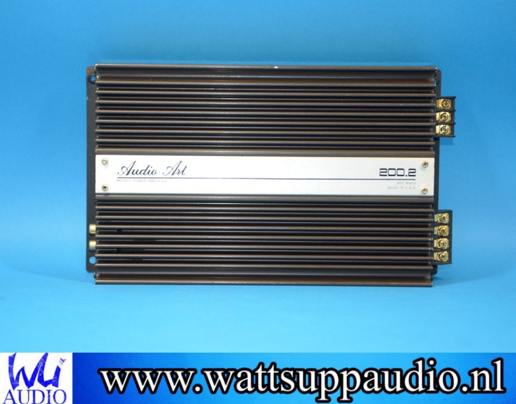 Audio Art 200.2 400W versterker USA Made / Vintage