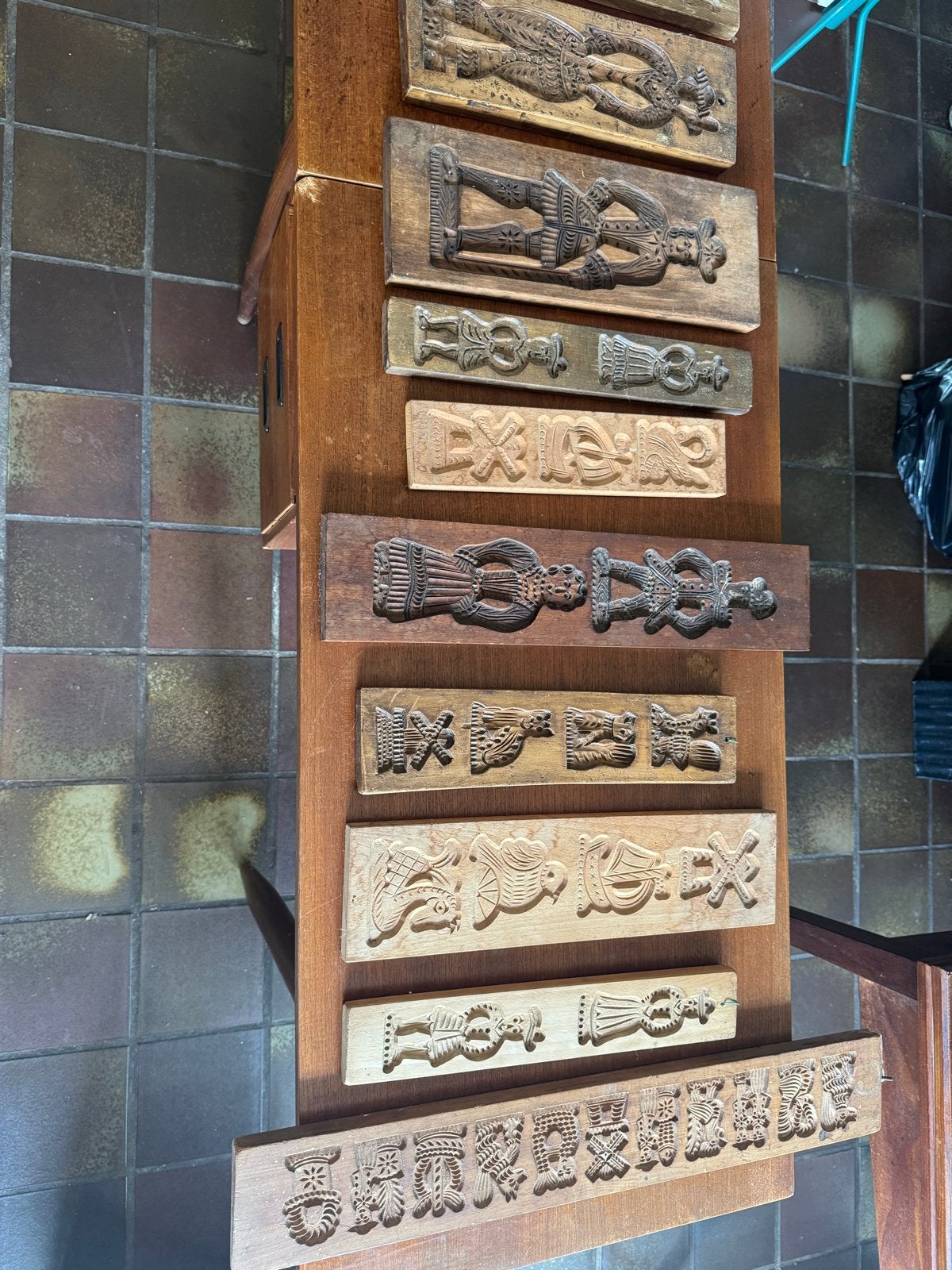 Antieke houten koekplanken / speculaasplanken, Ophalen of Verzenden