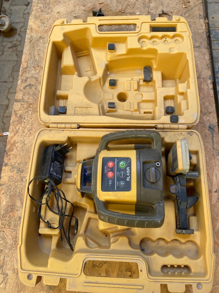 topcon laser, Ophalen, Gebruikt