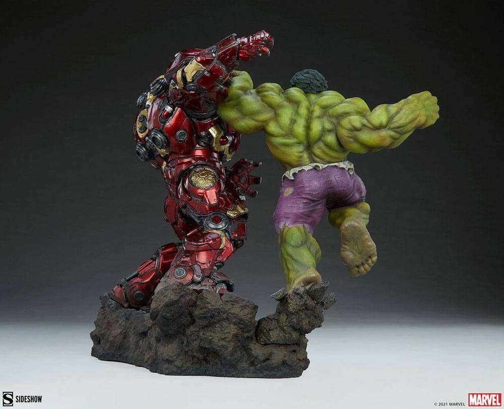 Sideshow Hulk vs Hulkbuster maquette, Verzamelen, Beelden en Beeldjes, Ophalen of Verzenden, Nieuw, Overige typen