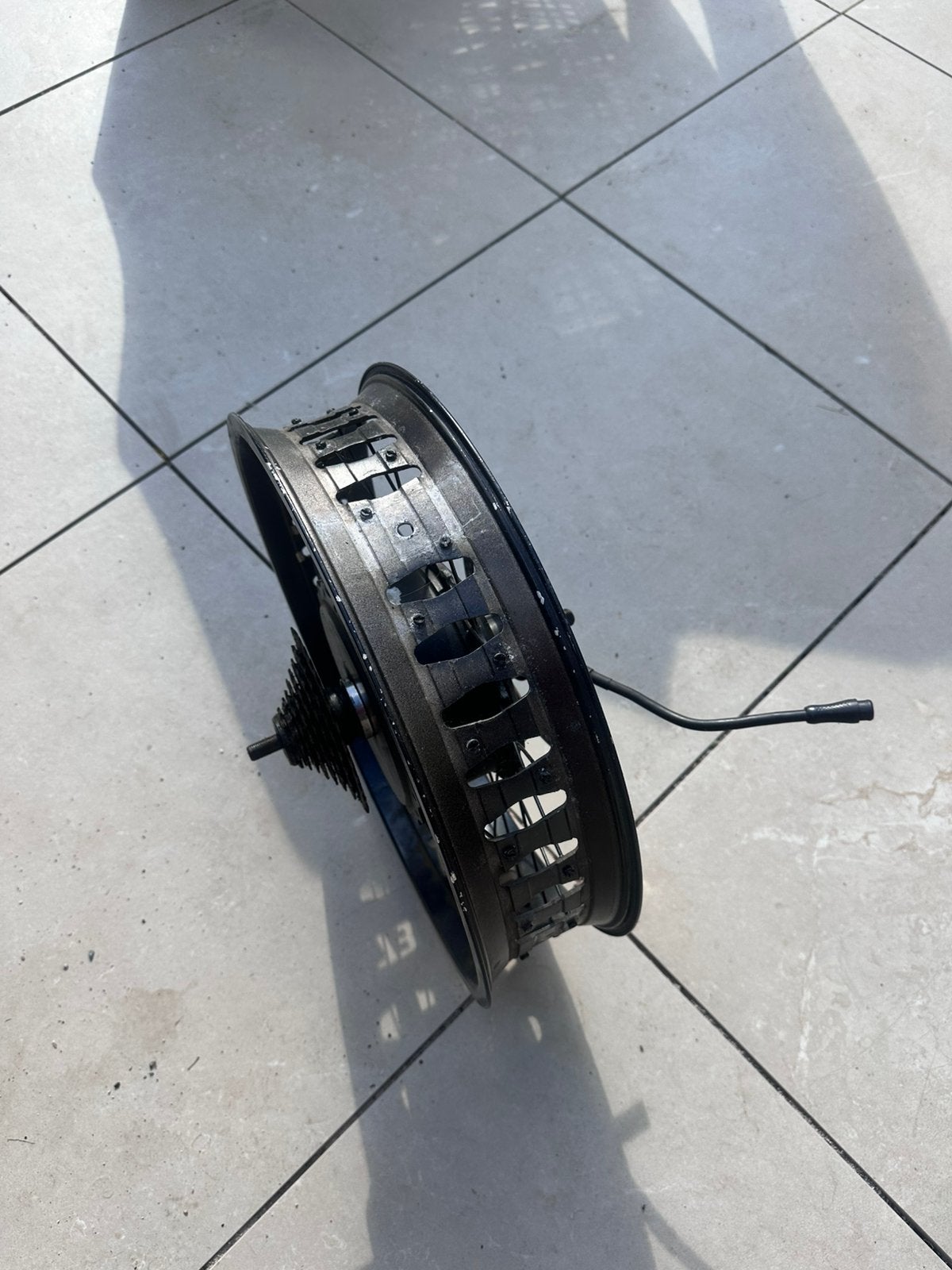 Werkende Super 73 zx Motor met kapot freewheel, Staal, Ophalen of Verzenden, Zo goed als nieuw, Motor