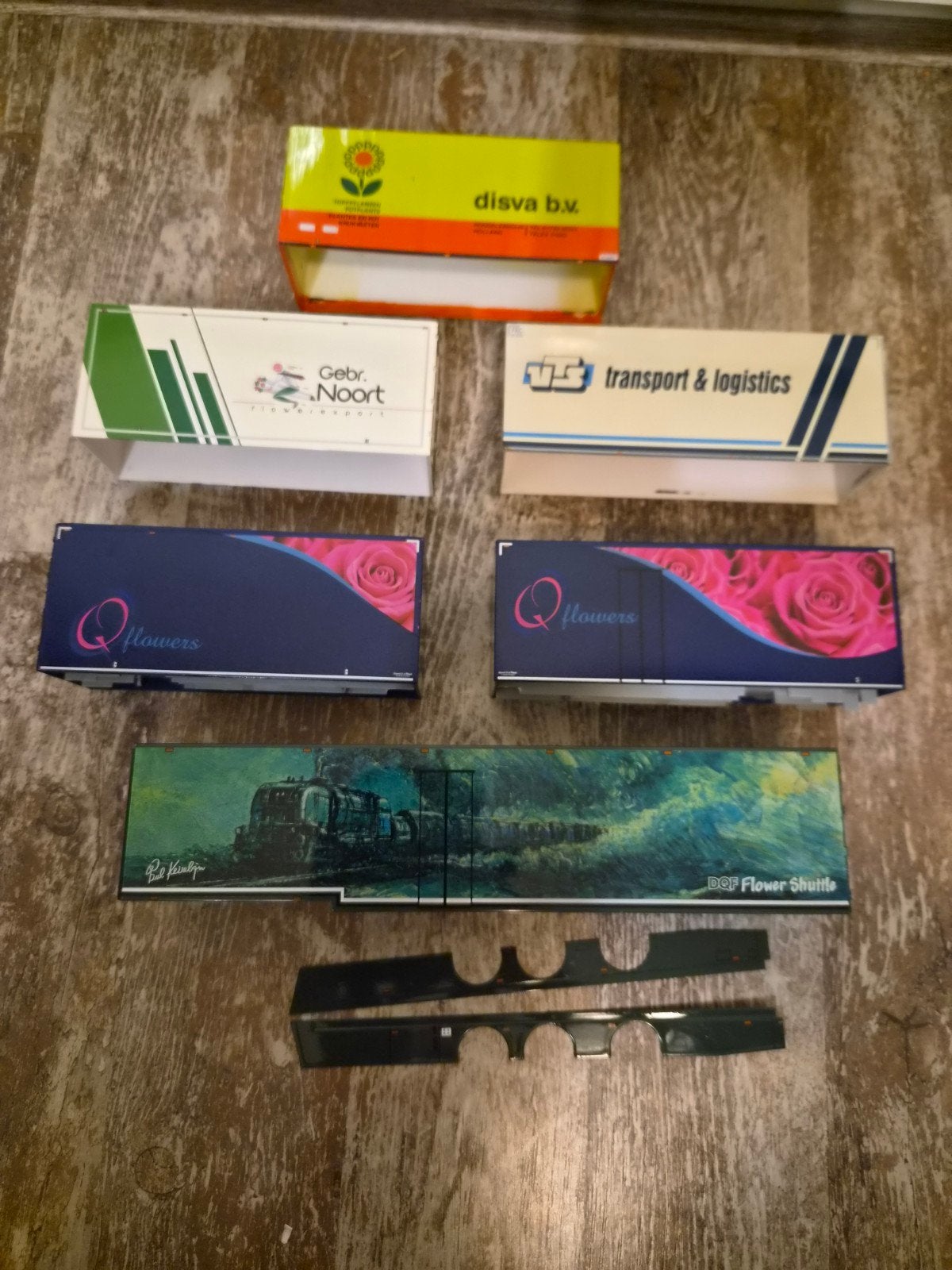kavel bloemen bakken tekno, Hobby en Vrije tijd, Verzenden, Zo goed als nieuw, Bus of Vrachtwagen, Tekno