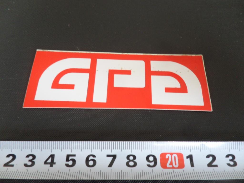 sticker GPA logo, Ophalen, Zo goed als nieuw