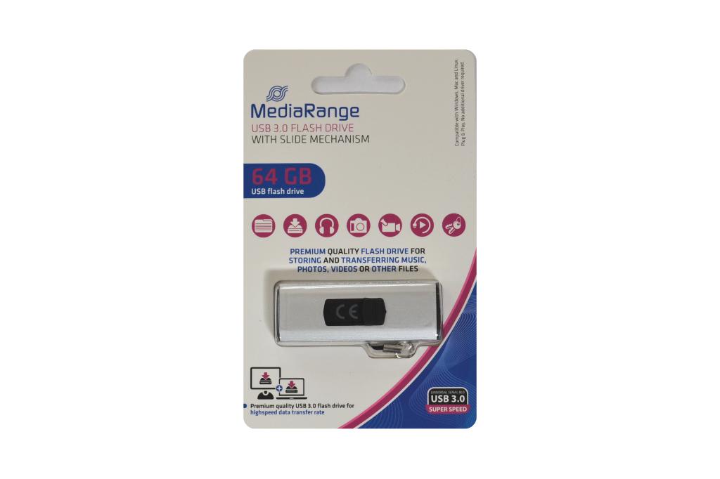 MediaRange 64GB usb stick MR917, Mediarange, Mediarange GMBH, Nieuw, Ophalen of Verzenden