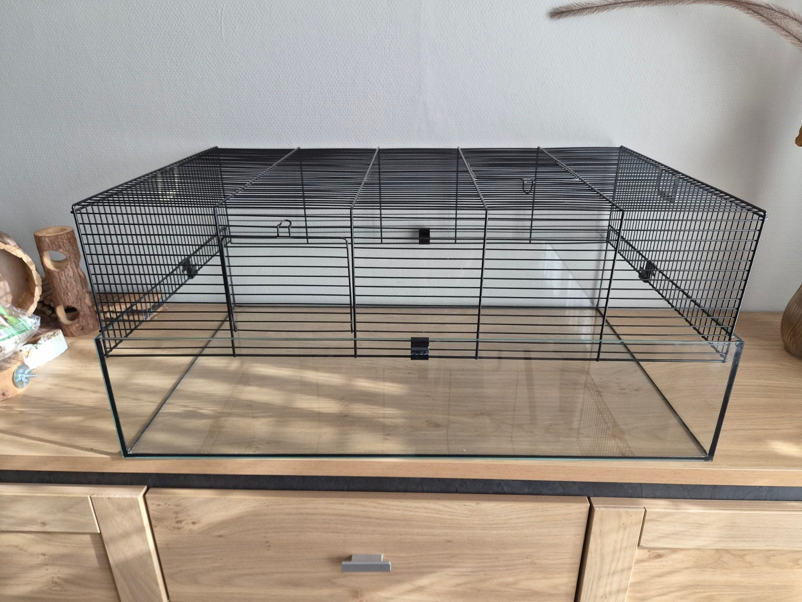 Hamster kooi plus accessoires, Zo goed als nieuw, 75 tot 110 cm, Ophalen, Minder dan 60 cm