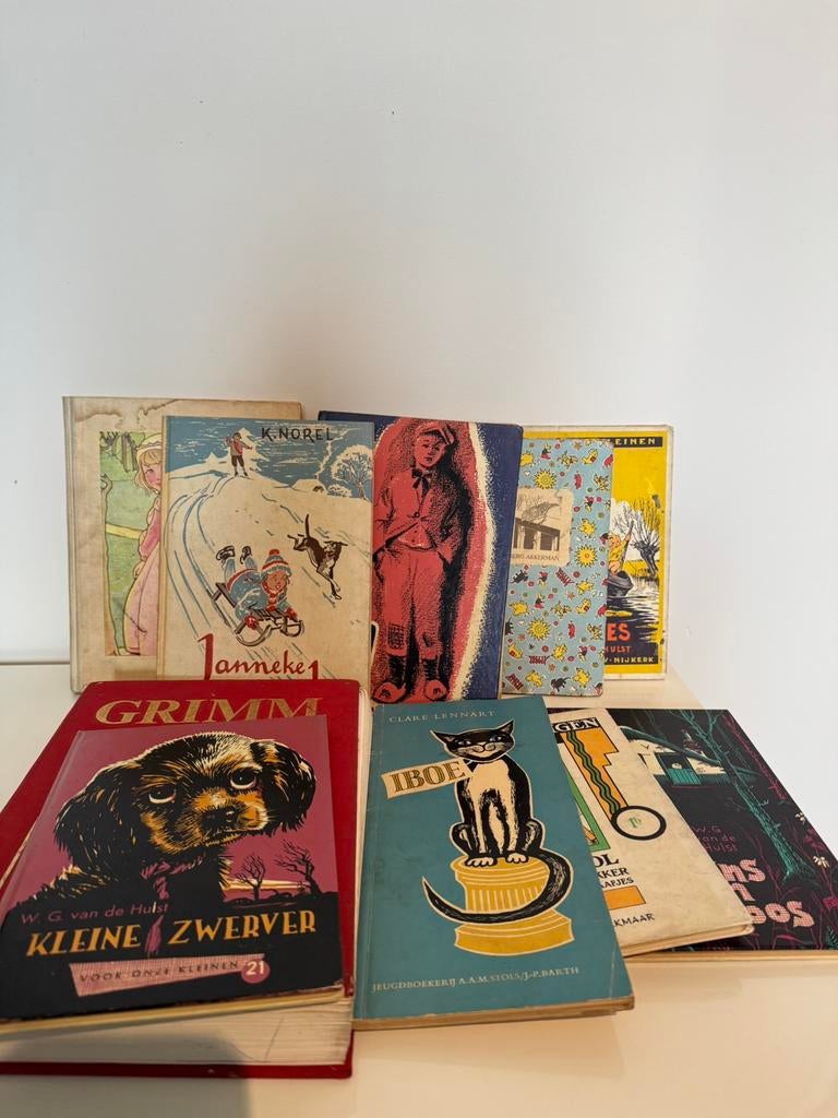 Oude kinderboeken en een sprookjesboek, Boeken, Ophalen of Verzenden, Gelezen, Fictie algemeen