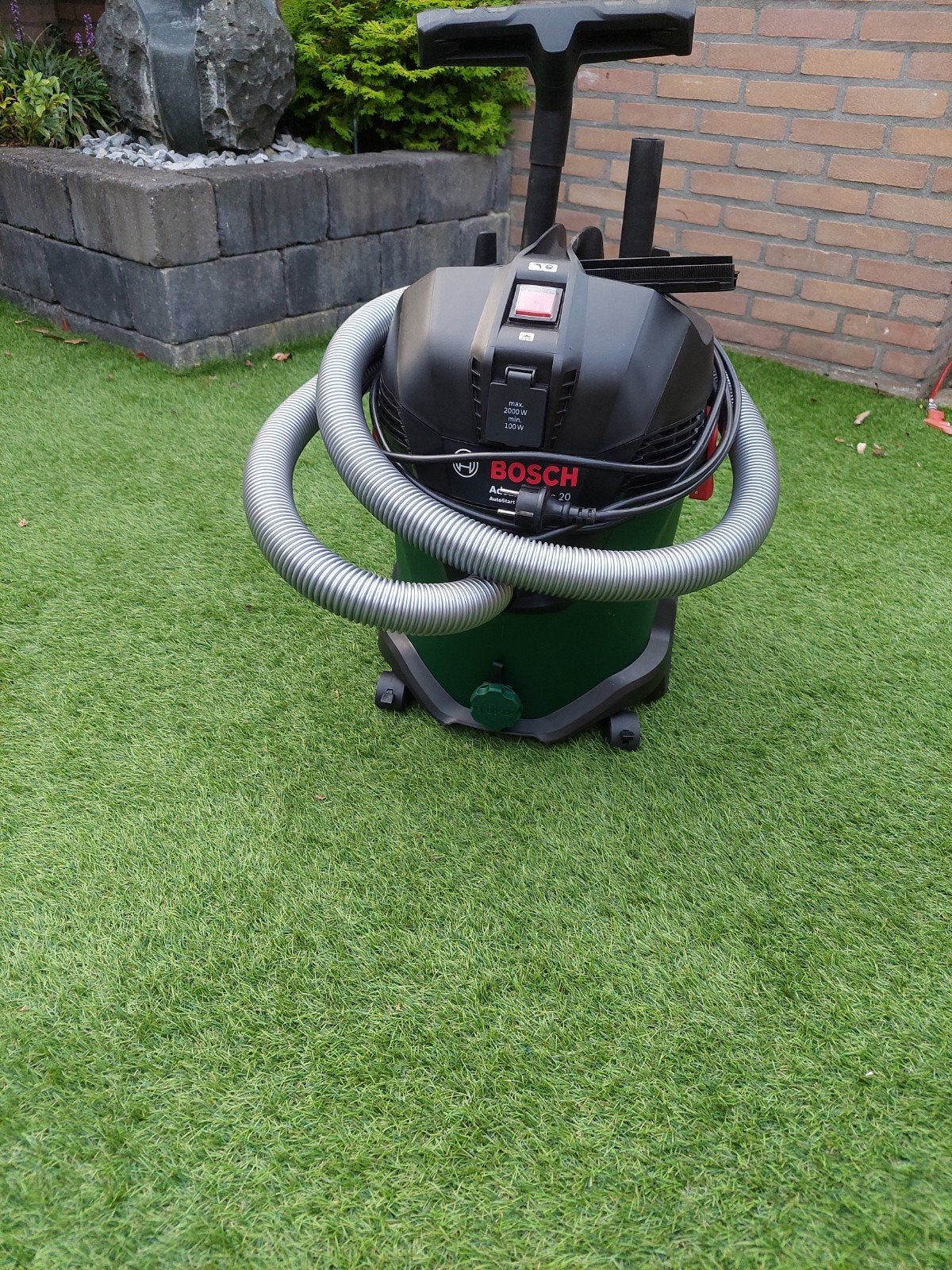 Bosch AdvancedVac 20 Nat- en Droogzuiger, Witgoed en Apparatuur, Inclusief accessoires, Bosch, Ophalen of Verzenden, Zo goed als nieuw