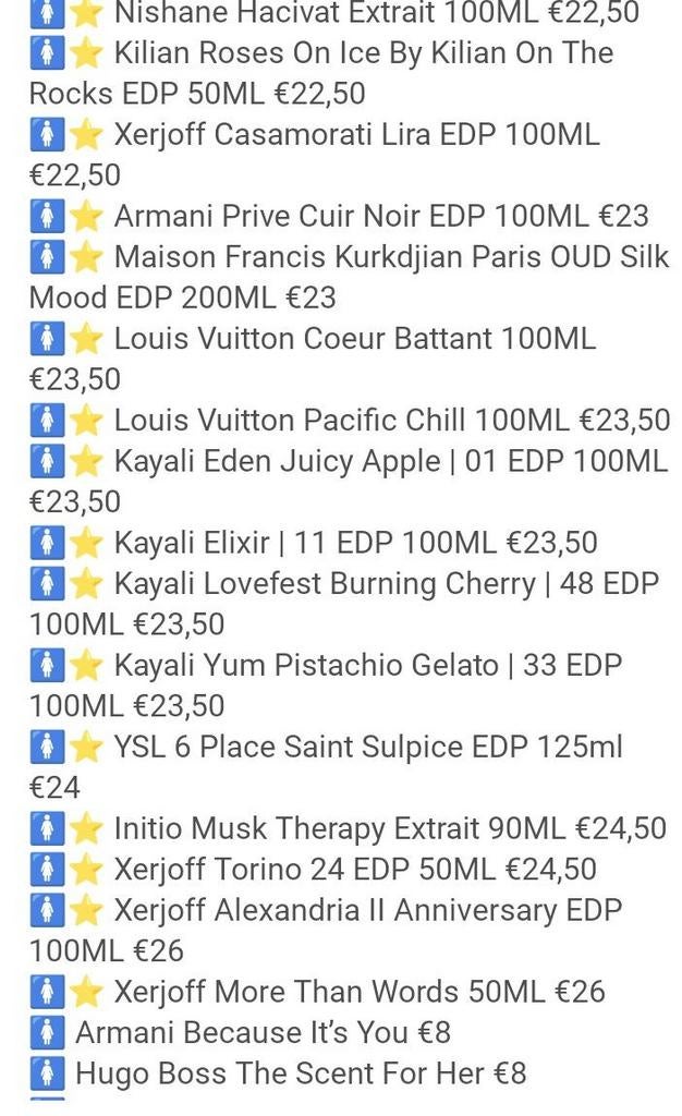 Sephora parfums PARTIJ VERKOOP!!!, Sieraden, Tassen en Uiterlijk, Uiterlijk | Parfum, Nieuw, Ophalen of Verzenden