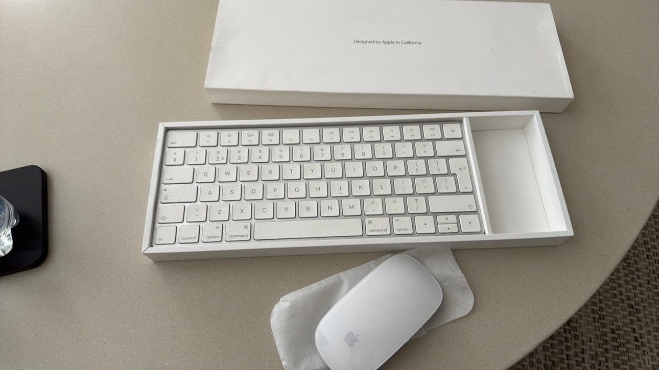 Apple Magic Keyboard (model A1644) Magic Mouse (model A1657), Computers en Software, Toetsenborden, Ophalen of Verzenden, Zo goed als nieuw
