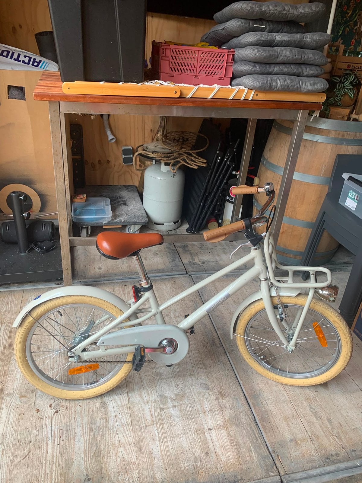Kinderfiets 18 inch, Ophalen of Verzenden, Zo goed als nieuw, 16 tot 18 inch