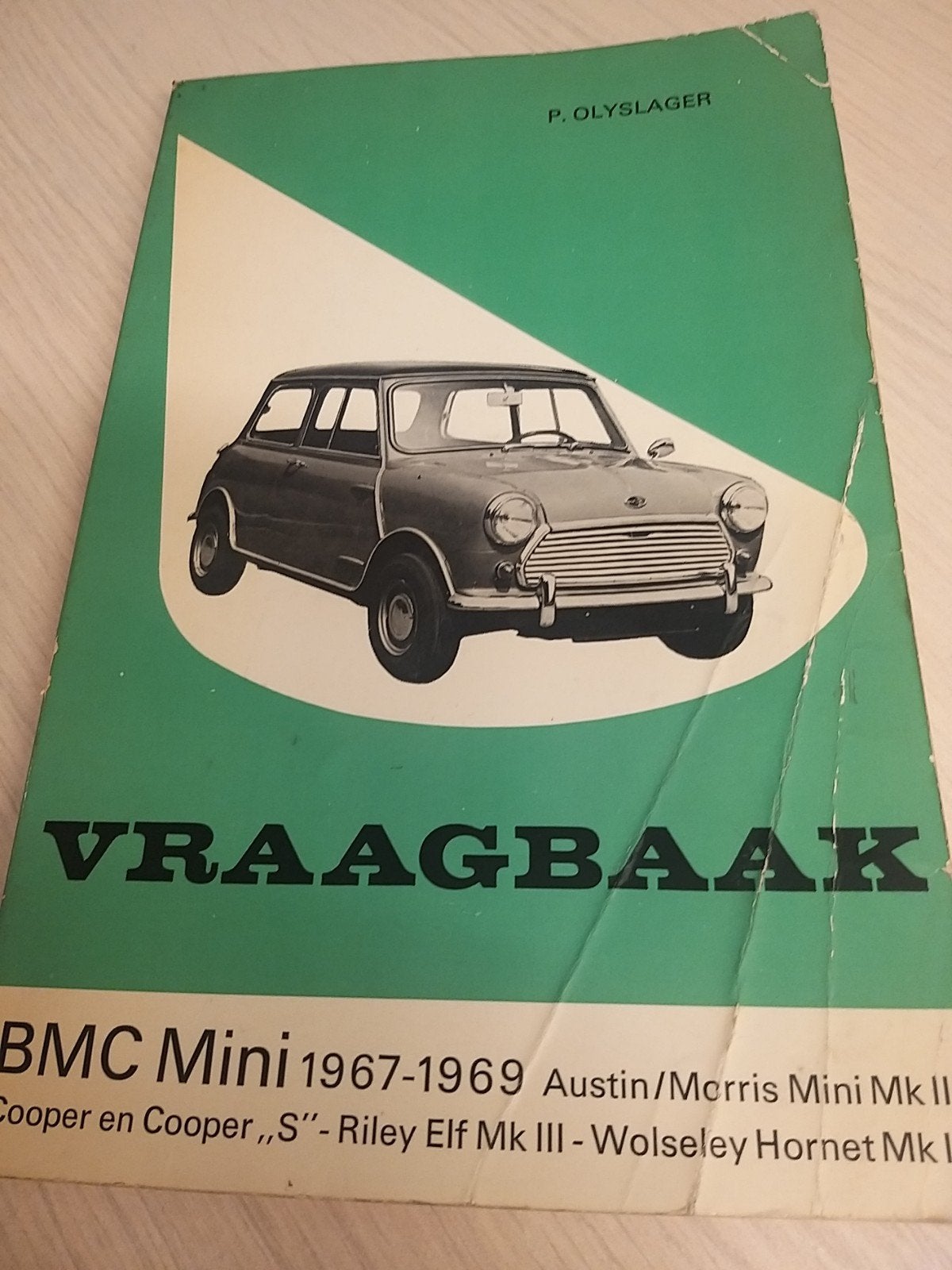 vraagbaak Mini Riley Wolseley Hornet Mini Cooper S 1967 1969, Ophalen of Verzenden