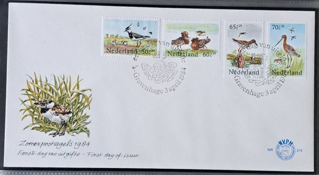 Envelop - 215.1984.Zomerzegels, Ophalen of Verzenden, Onbeschreven, Nederland