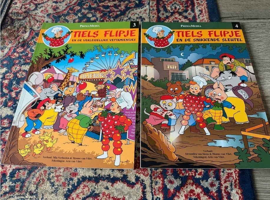 Tiels Flipje. Deel 3 en 4., Boeken, Stripboeken, Meerdere stripboeken, Ophalen of Verzenden, Nieuw