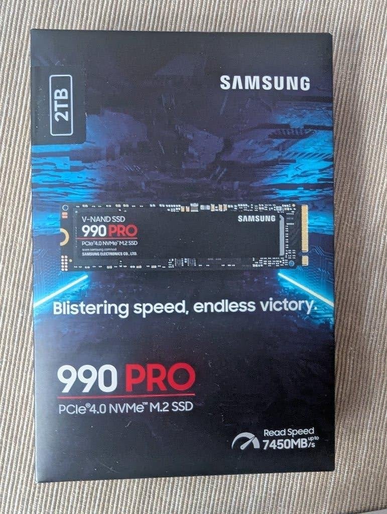 Samsung EVO Pro 990 2TB Nvme - Health 100%, Computers en Software, Harde schijven, Intern, 2TB, SSD, Ophalen of Verzenden