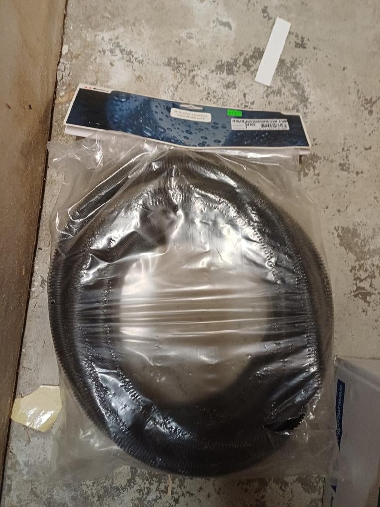 PE flexibele mantelbuis voor koper 22mm - 5 meter, Overige materialen, Overige typen, Nieuw, 20 tot 40 mm