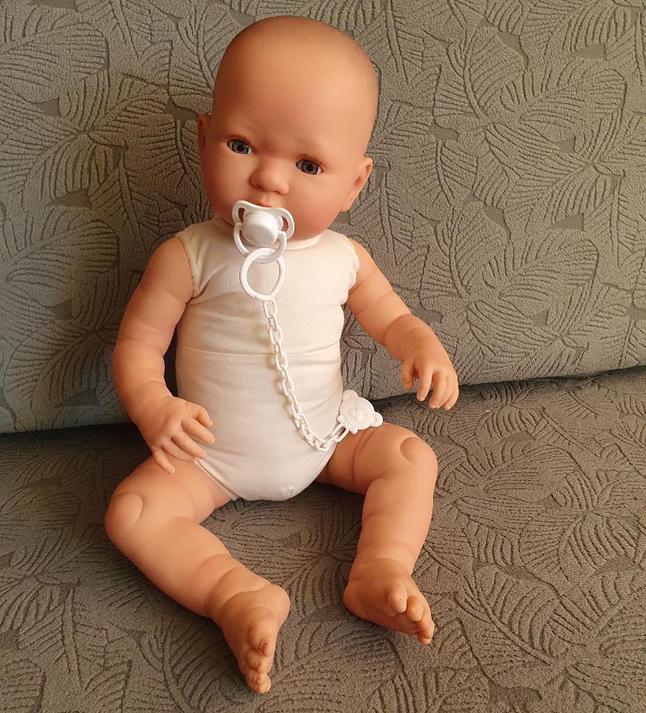 babypop groot slaapogen 52cm baby pop past echte babykleding, Selintoys, Nieuw, Ophalen of Verzenden, Selintoys